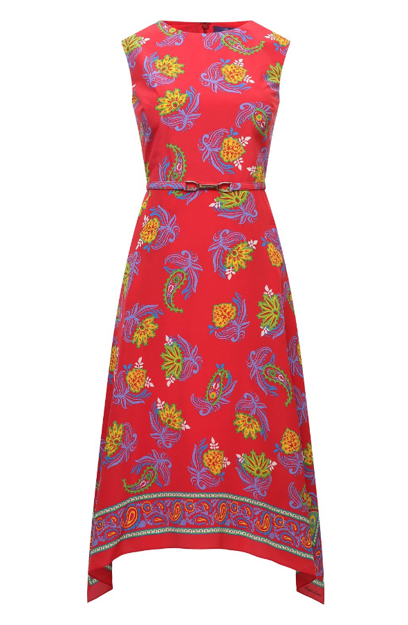 Шелковое платье Ralph Lauren, 255&nbsp;000 руб. (ЦУМ)