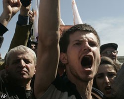 Спецназ разгромил офис грузинской оппозиции: 10 пострадавших