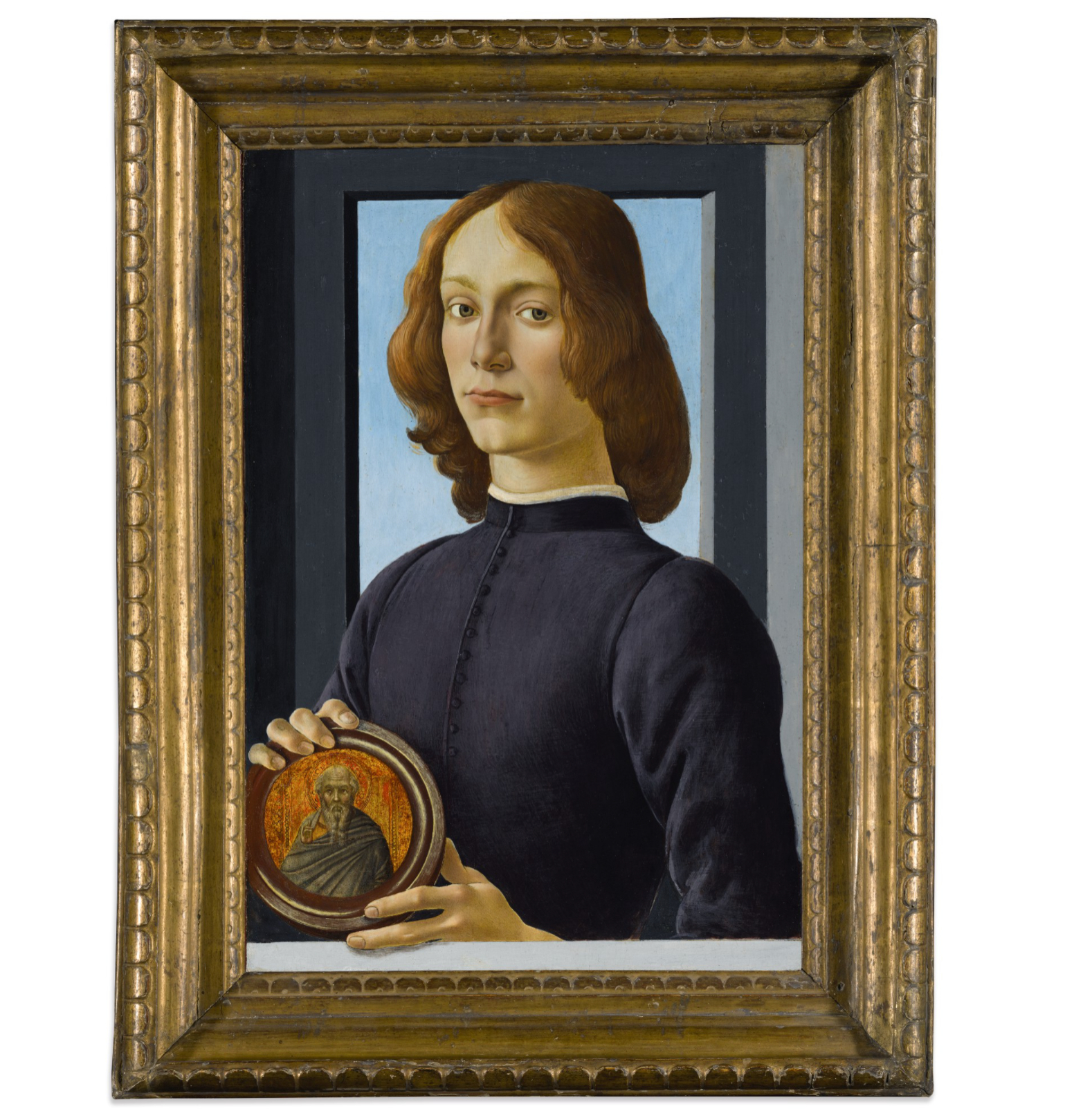 Сандро Боттичелли &laquo;Портрет молодого человека с медальоном&raquo; ($92,2 млн)