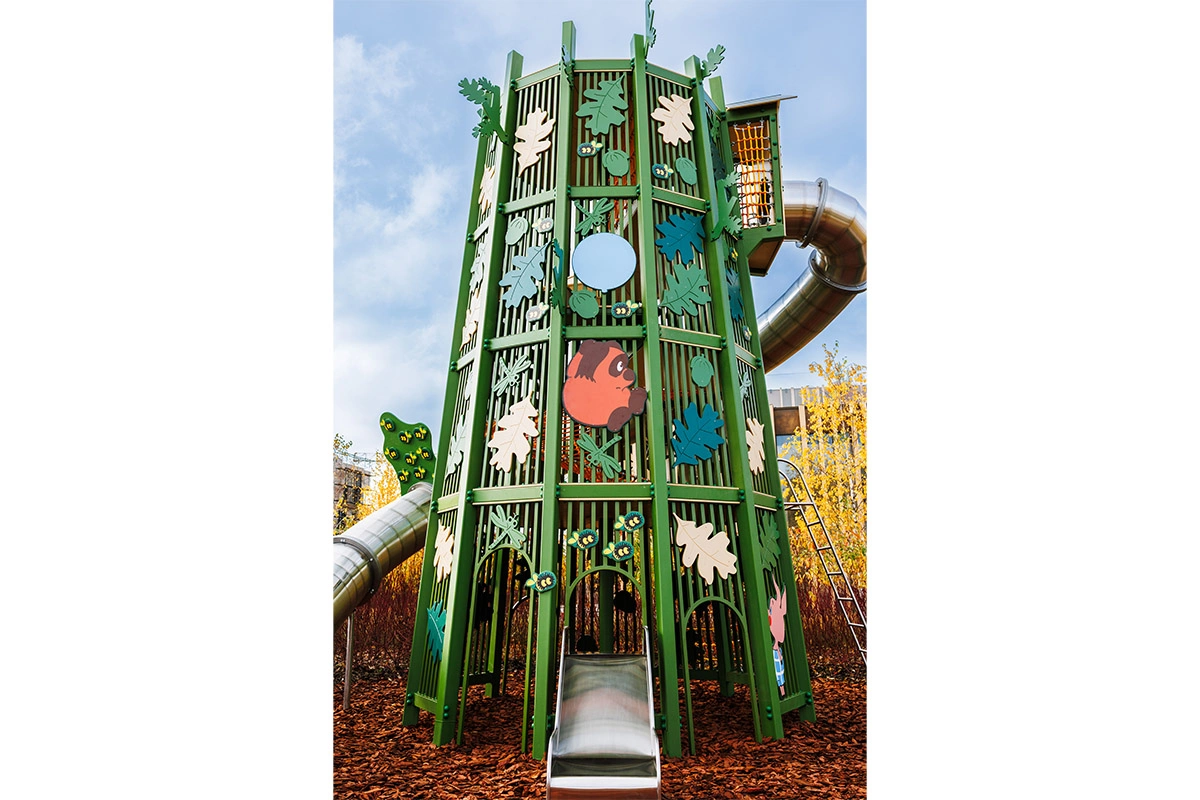 Детское пространство на территории квартала «СберСити»