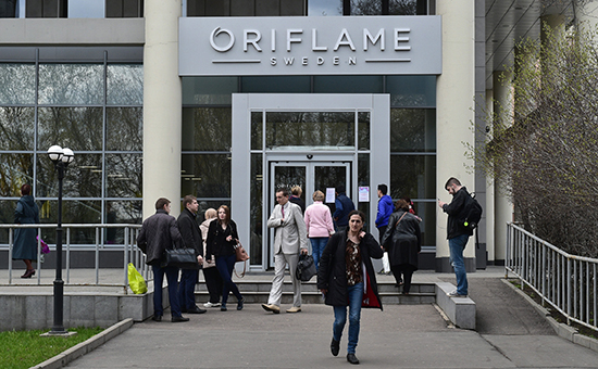 Офис компании Oriflame на&nbsp;улице Усачева в&nbsp;Москве. 22 апреля 2016 года.
