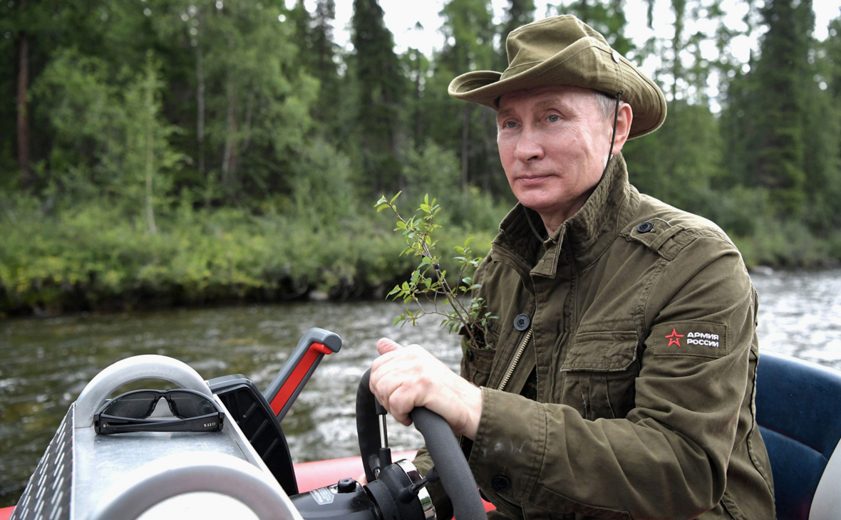 Путин В Отпуске Фото