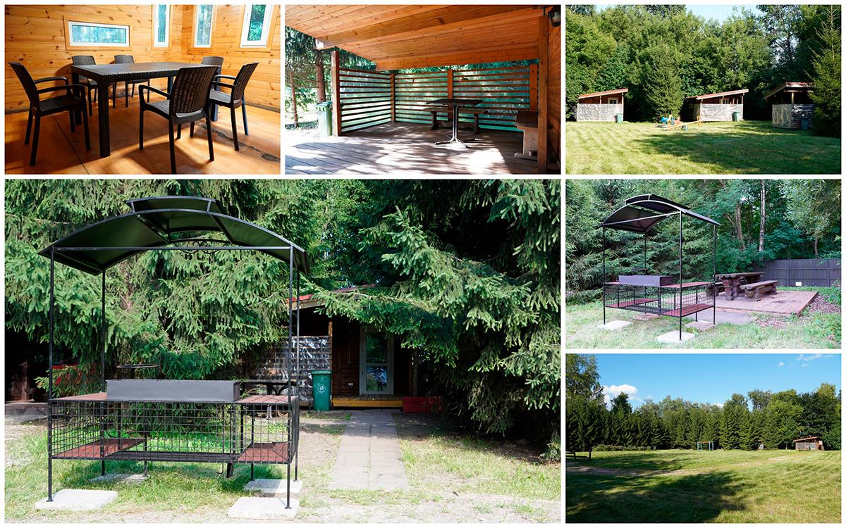 Мангальная зона в лесопарке «Кусково»