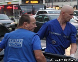 На столичном рынке в Москве обрушился павильон