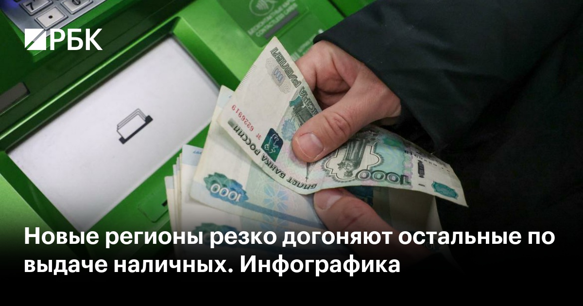 Наличные деньги возвращаются: новые регионы России демонстрируют стремительный рост выдачи