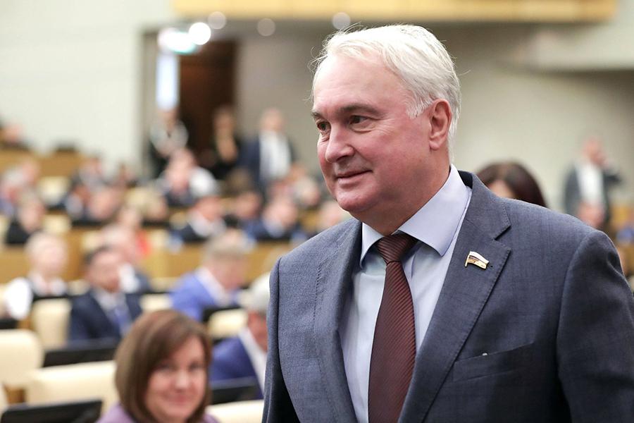 Председатель Комитета по обороне Андрей Картаполов в Государственной Думе, 2023 год
