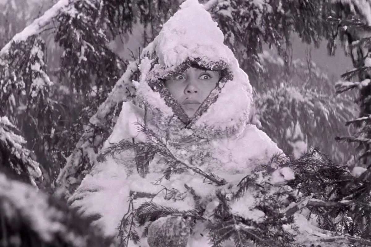Кадр из фильма «Девчата» (1962), режиссер Юрий Чулюкин