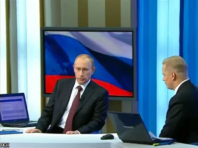 Владимир Путин отвечает на вопросы россиян 