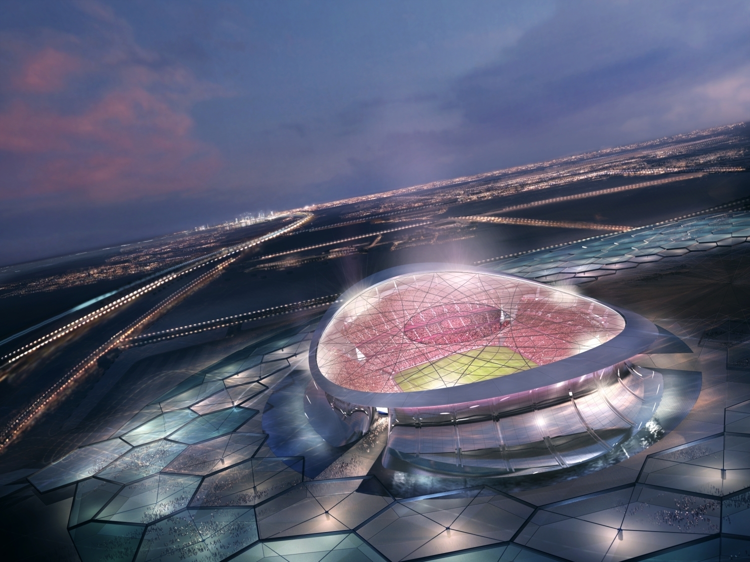 Главный стадион ЧМ-2022 в Катаре охладят архитекторы