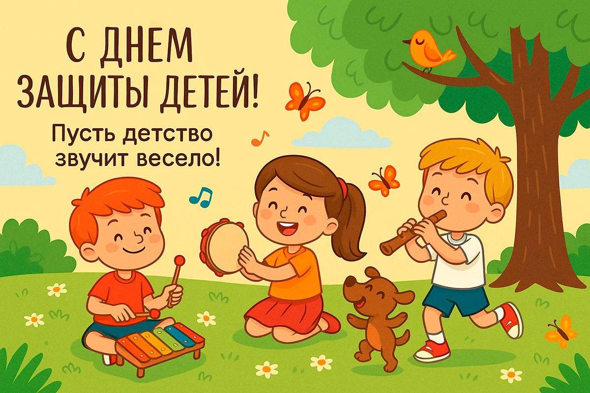 Открытки с Днем защиты детей. 30 красивых, советских открыток на 1 июня