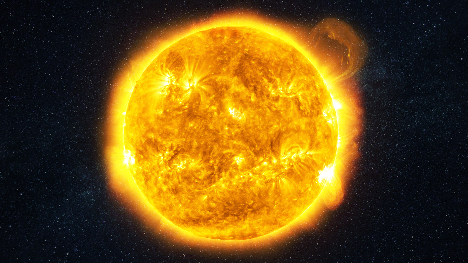 Вспышка на Солнце