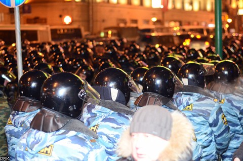 Митинг "За честные выборы" на Пушкинской площади 