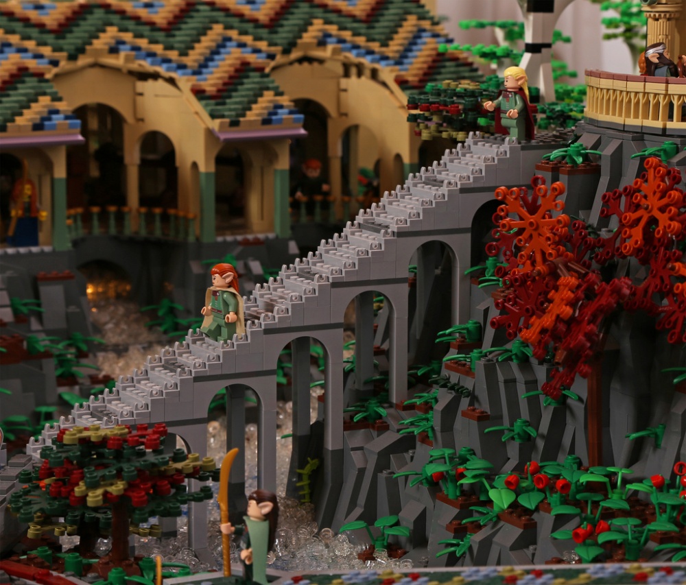В США построили Хогвартс из Lego