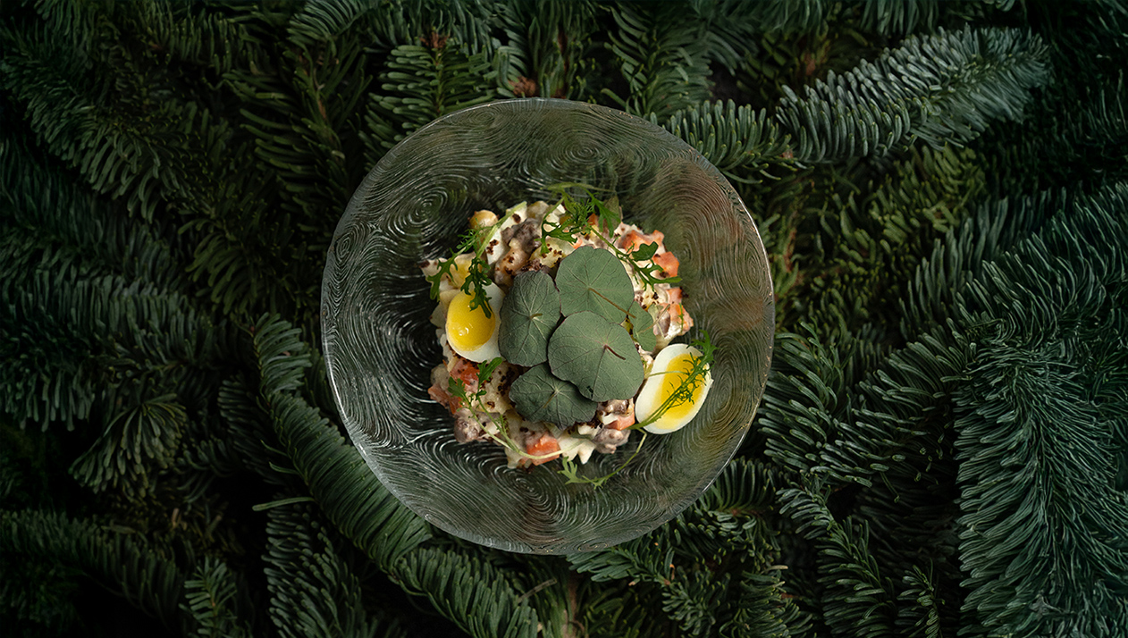 10 оригинальных рецептов оливье от шефов модных ресторанов