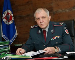 Глава полиции Литвы увольняется из-за пьяного подчиненного