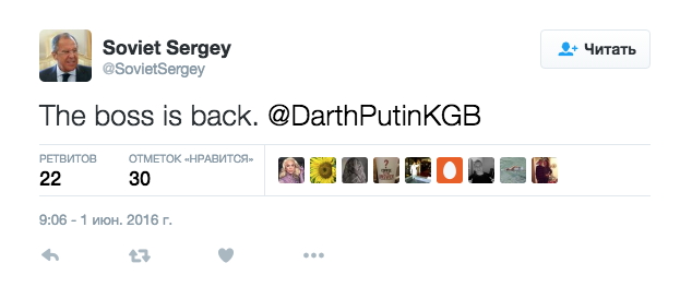 Twitter разблокировал пародийные аккаунты российских политиков