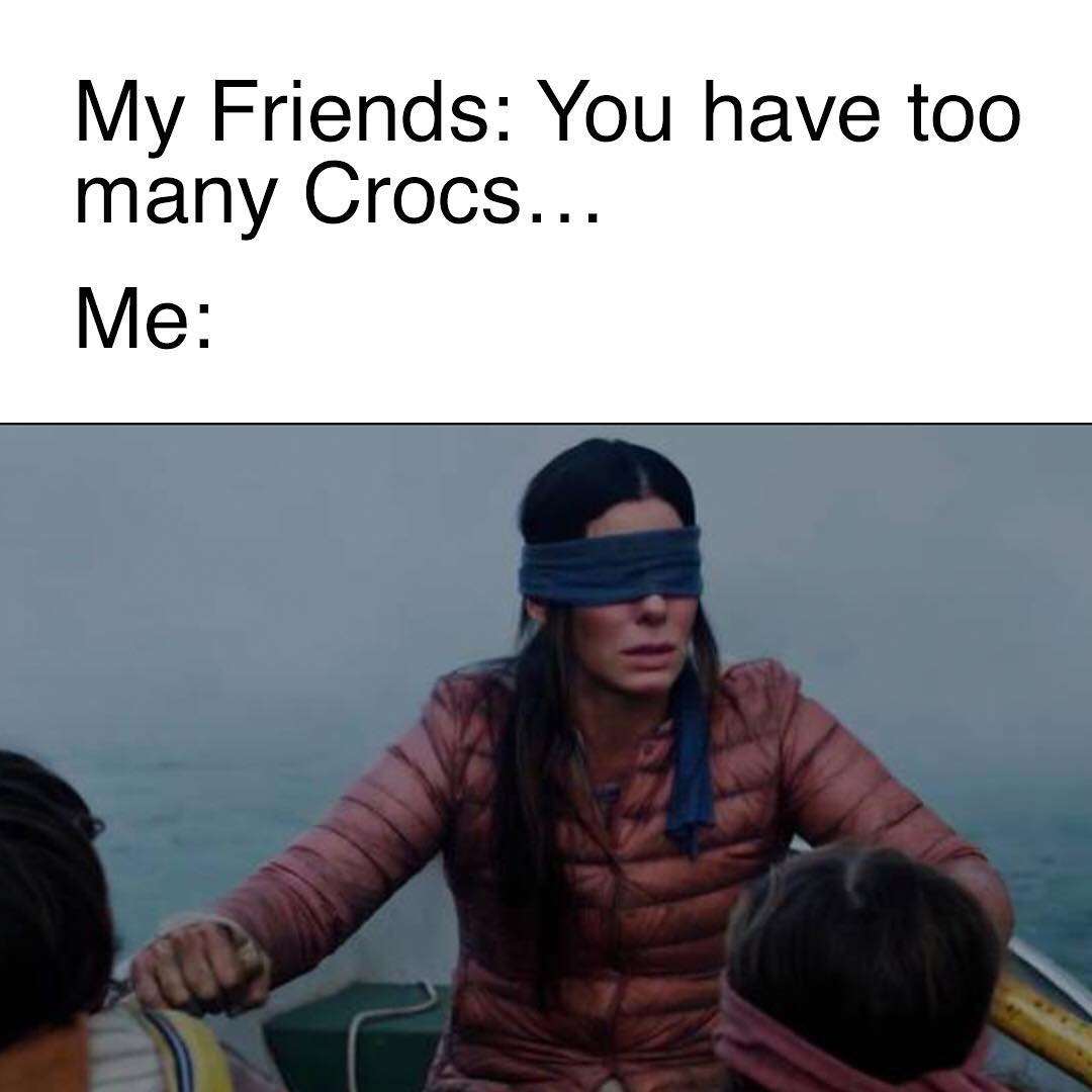 Мемы от компании Crocs