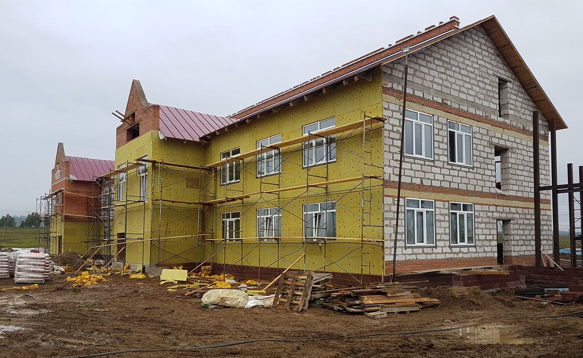 Строительство детсада в Малоязе в 2019 году