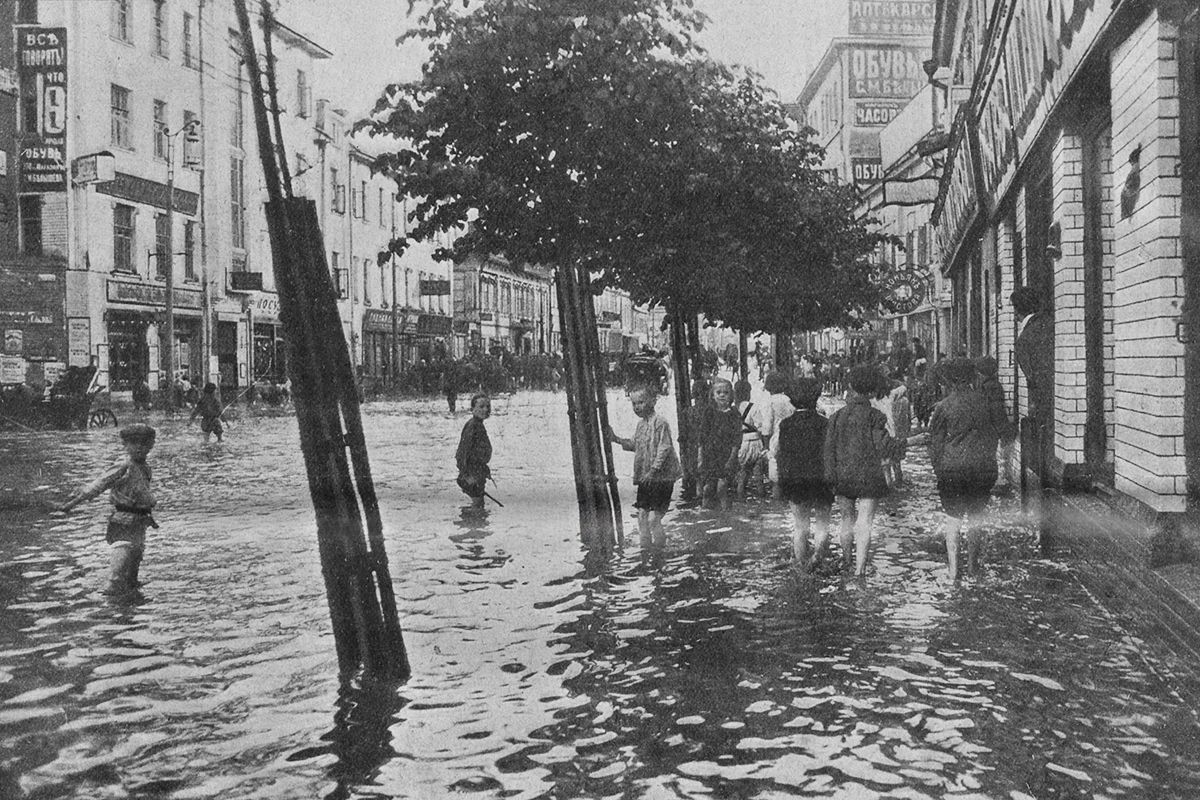 Еще одно серьезное наводнение произошло в столице спустя шесть лет.