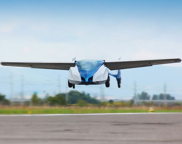 Новый аэромобиль может передвигаться по земле и по воздуху