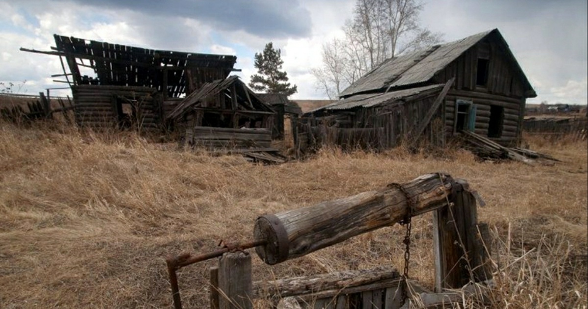 Заброшенное село фото