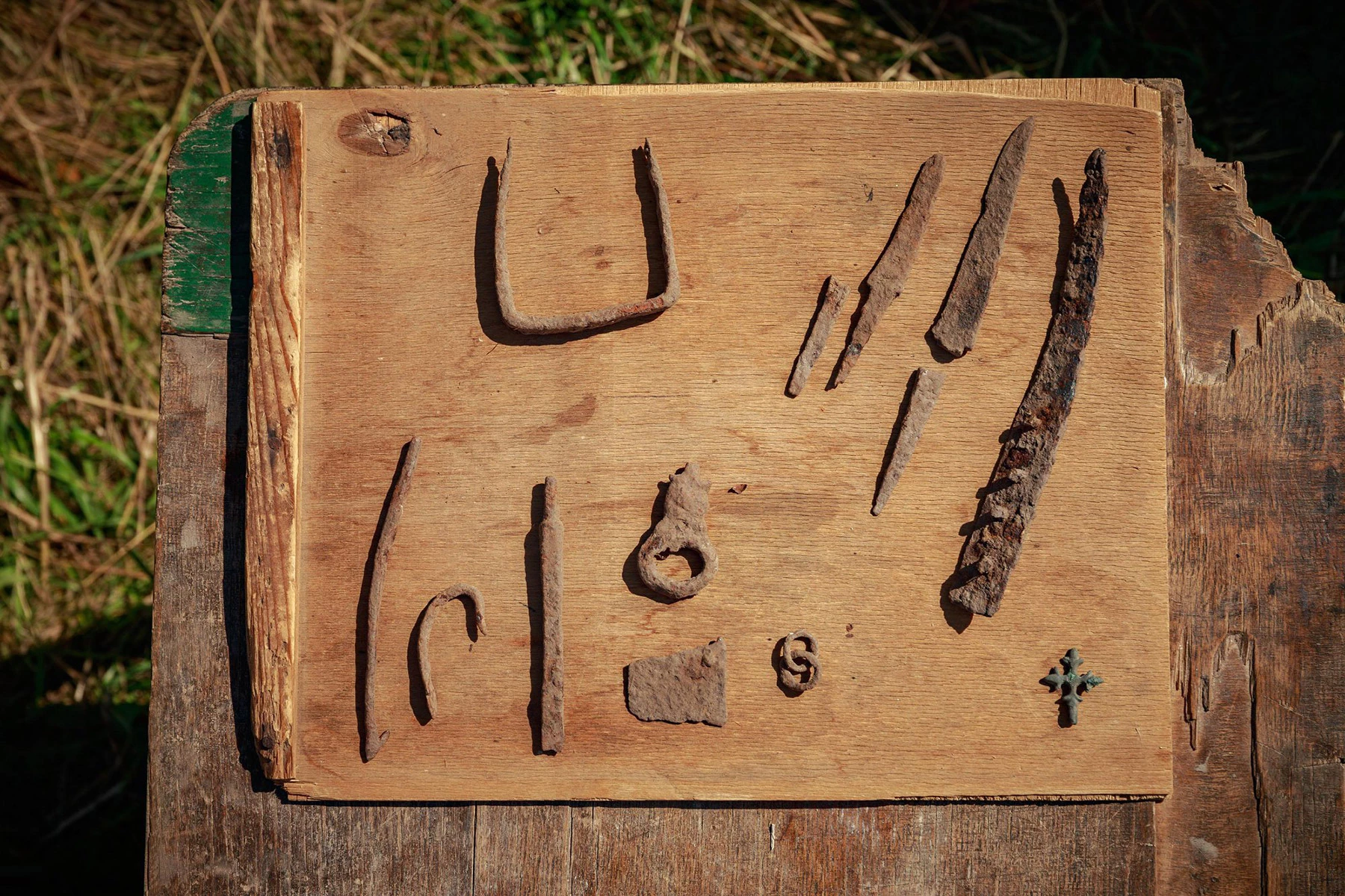 Артефакты, найденные при раскопках на Куликовом поле