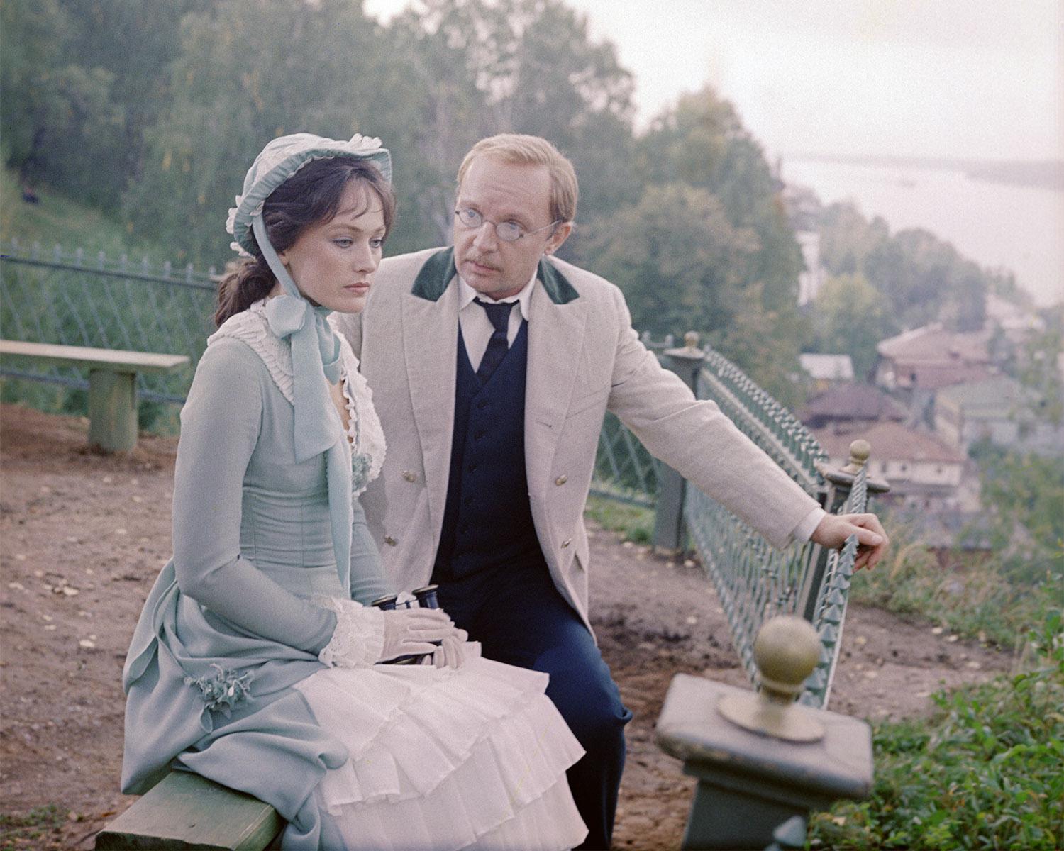 Лариса Гузеева и Андрей Мягков в&nbsp;фильме&nbsp;&laquo;Жестокий романс&raquo;.&nbsp;1984 год