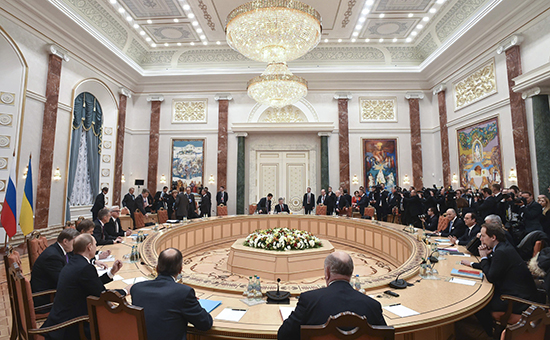 Переговоры «нормандской четверки» в Минске