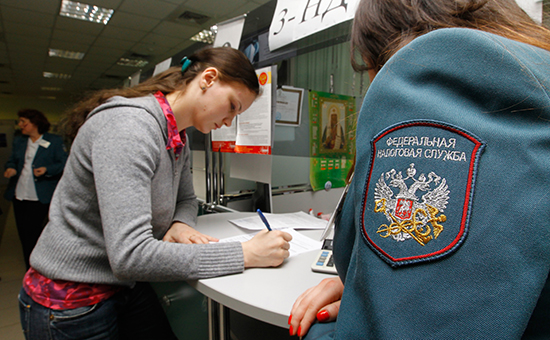 Заполнение документов в налоговой инспекции