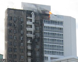Крупный пожар в Москве: в районе "Академической" горел 27-этажный дом