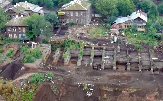 Раскопки городища Уфа-II
