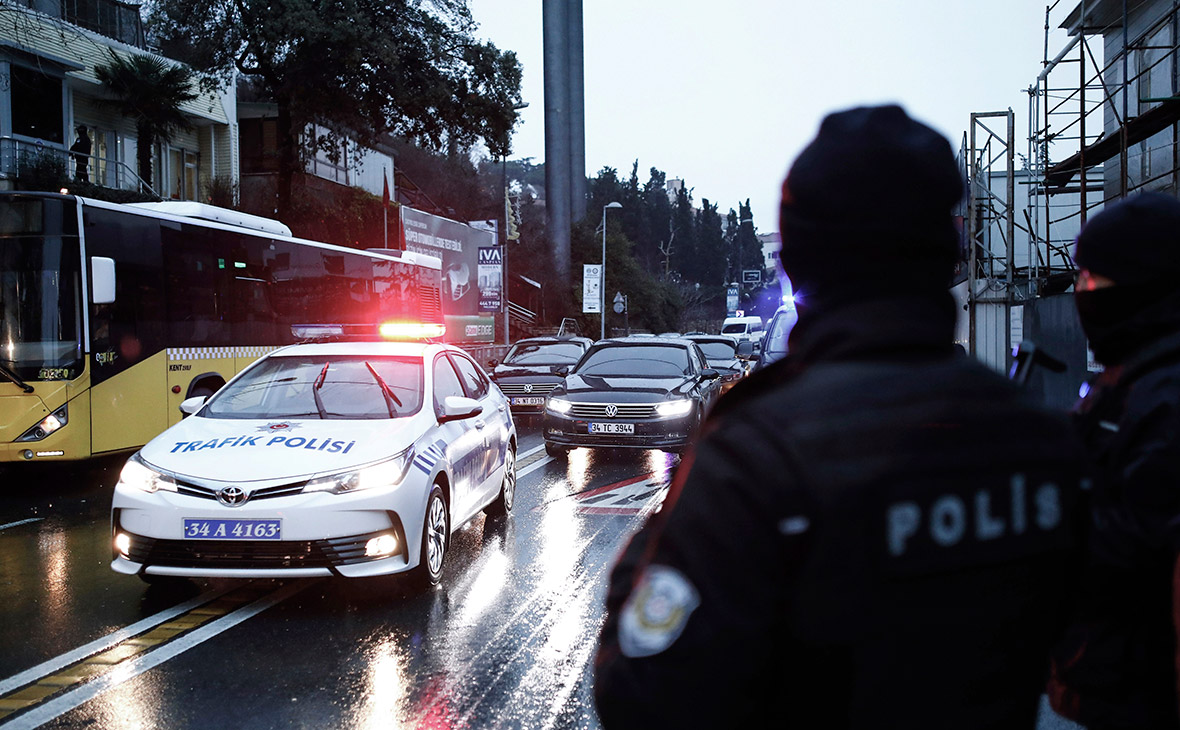Полиция в Турции. Январь 2017 года
