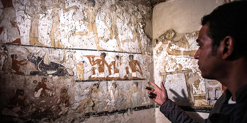 Археологи в Египте обнаружили гробницу времен Древнего царства
