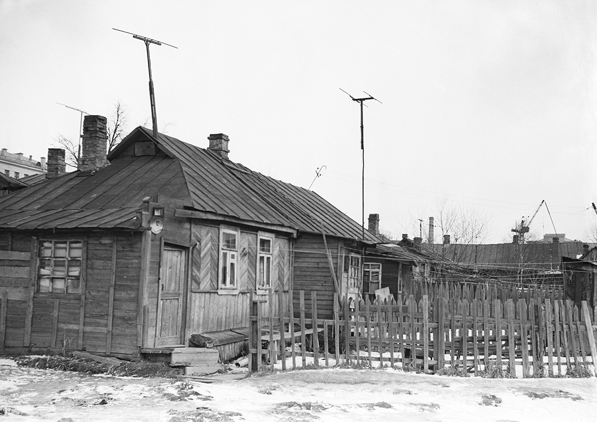 Третья Останкинская улица (ныне улица академика Королева) в 1946 году