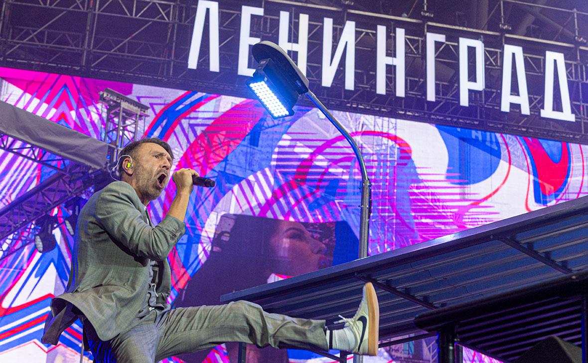 Лидер группы &laquo;Ленинград&raquo; Сергей Шнуров