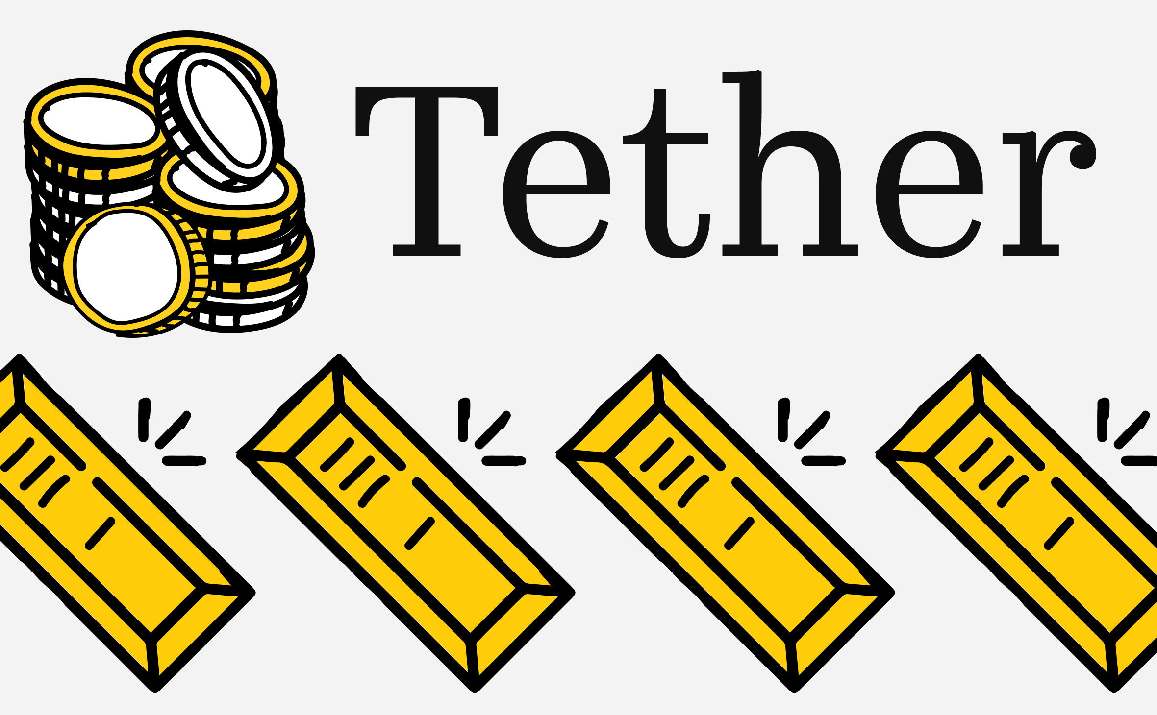 Tether отчиталась о покупке 27 тонн золота за квартал