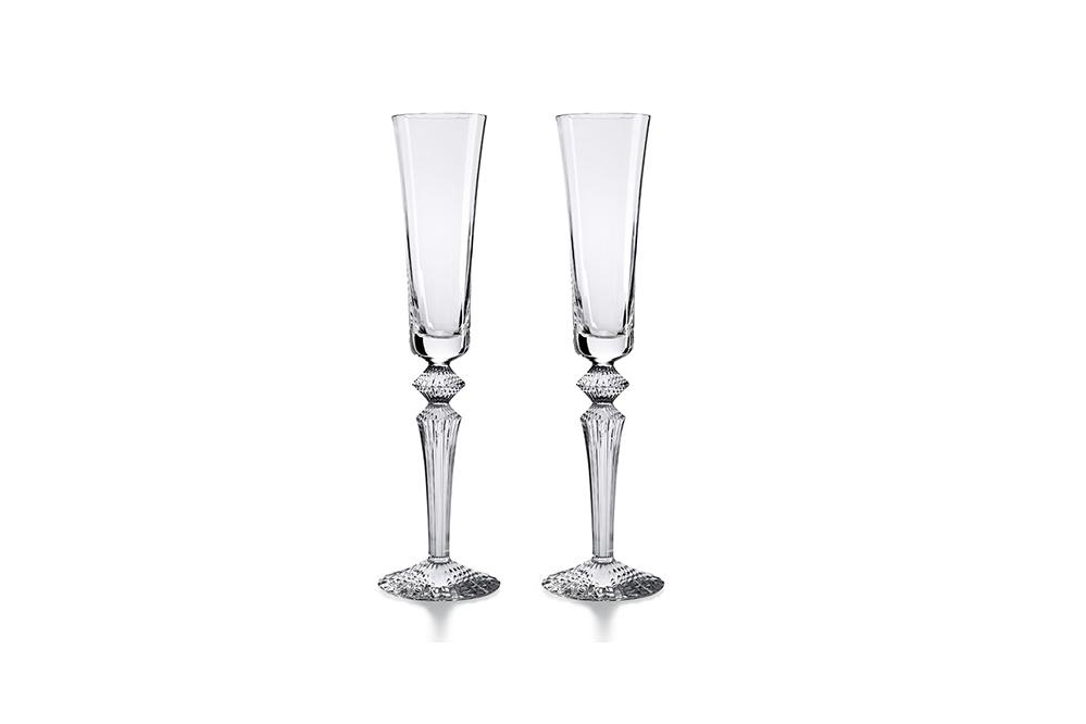 Набор из двух бокалов для шампанского Mille Nuits, Baccarat, 69 950 руб.