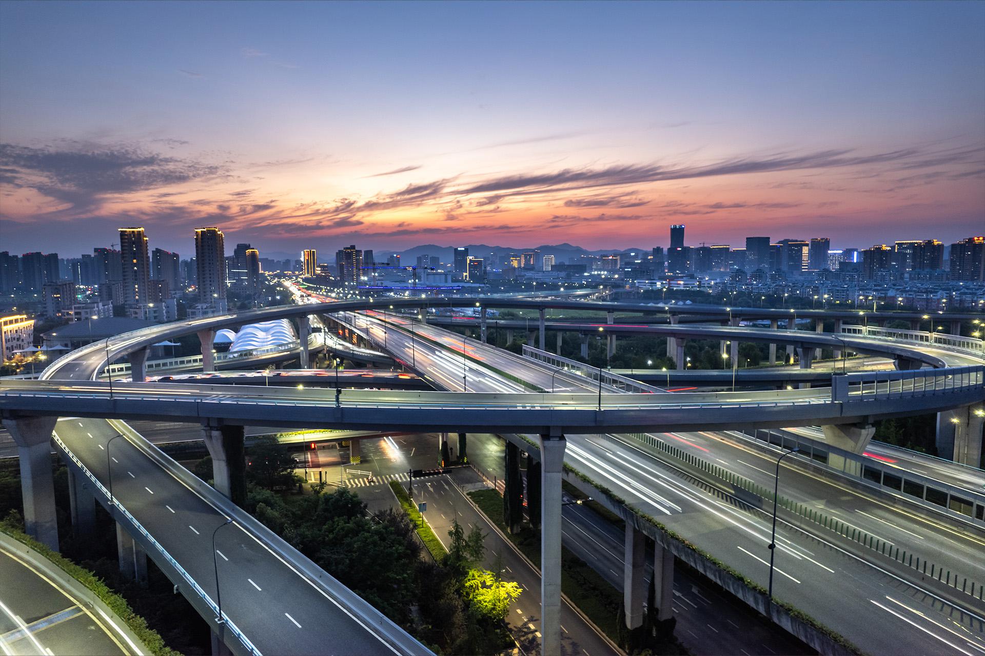 Транспортная развязка в Ханчжоу