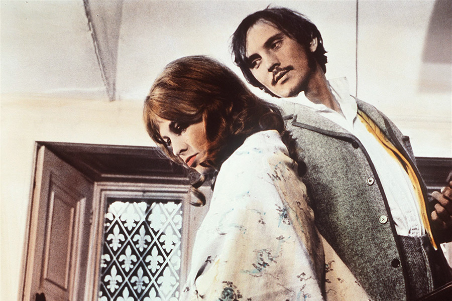 Джули Кристи и Теренс Стэмп в фильме&nbsp;&laquo;Вдали от обезумевшей толпы&raquo; режиссёра Джона Шлезингера, Великобритании, 1967 г.