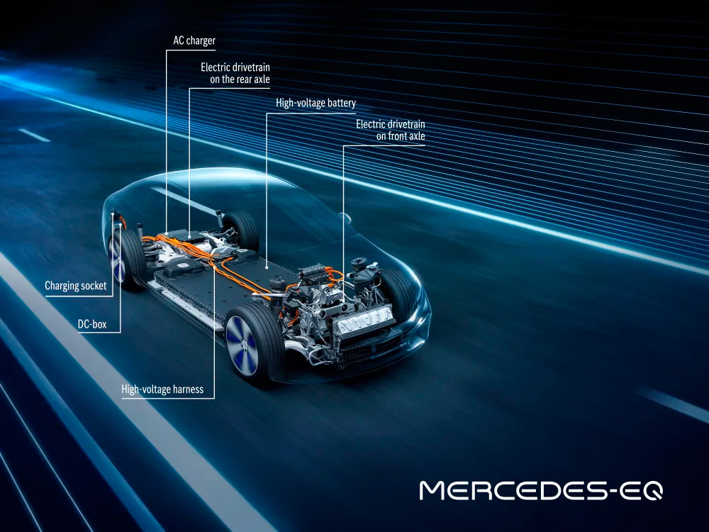 Флагманский электрокар Mercedes сможет проехать 770 км без подзарядки