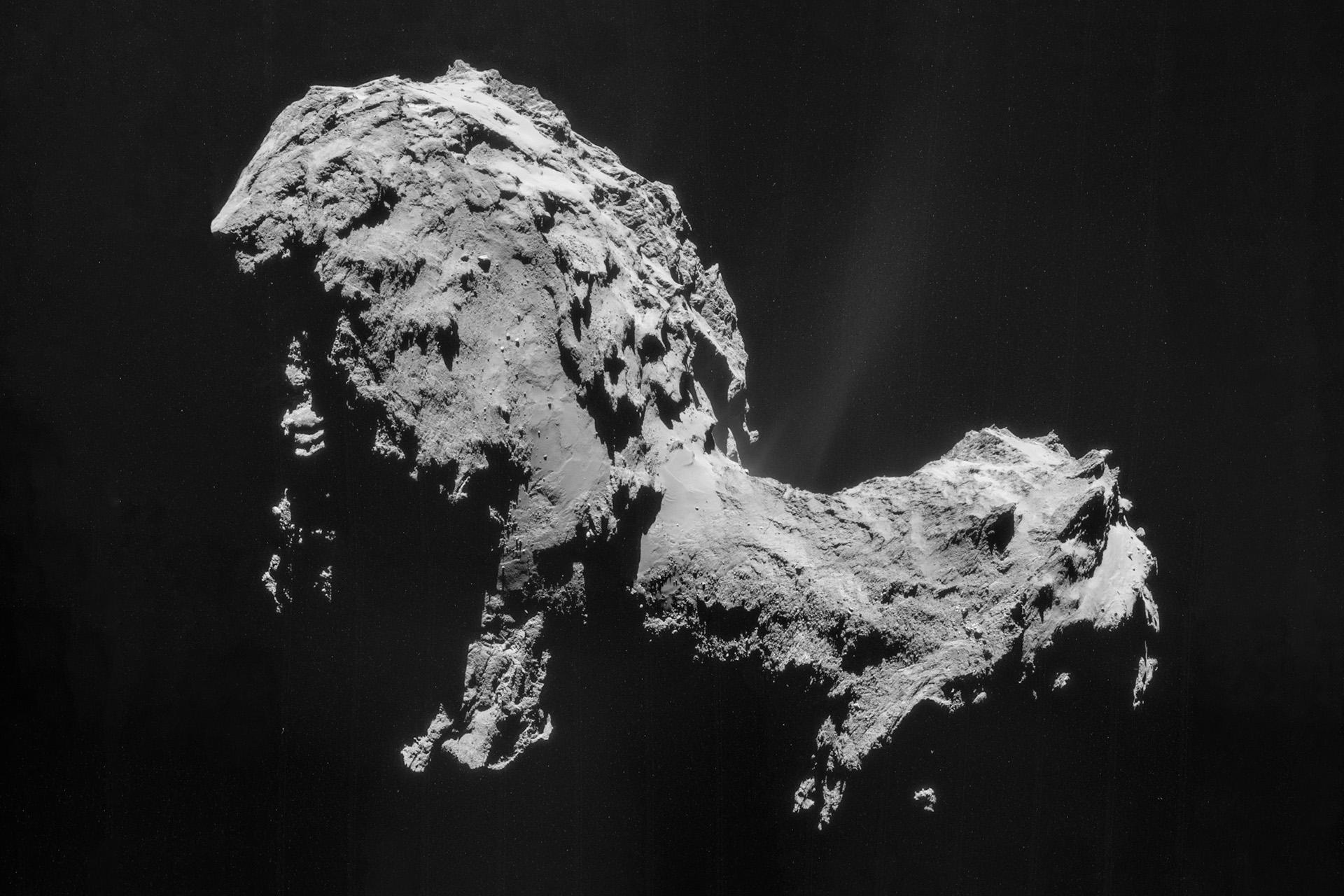Комета 67P / Чурюмова-Герасименко, 19 сентября 2014 года