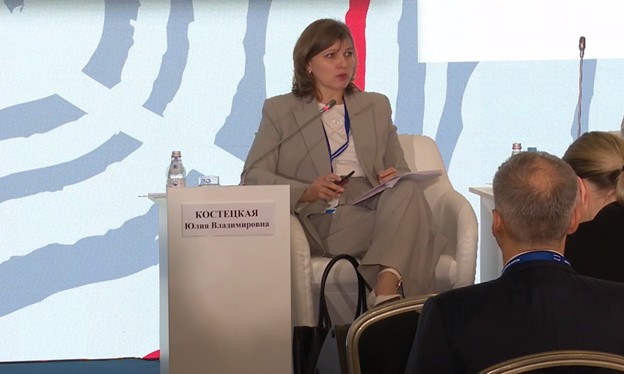 Заместитель руководителя управления ФНС по Санкт-Петербургу Юлия Костецкая