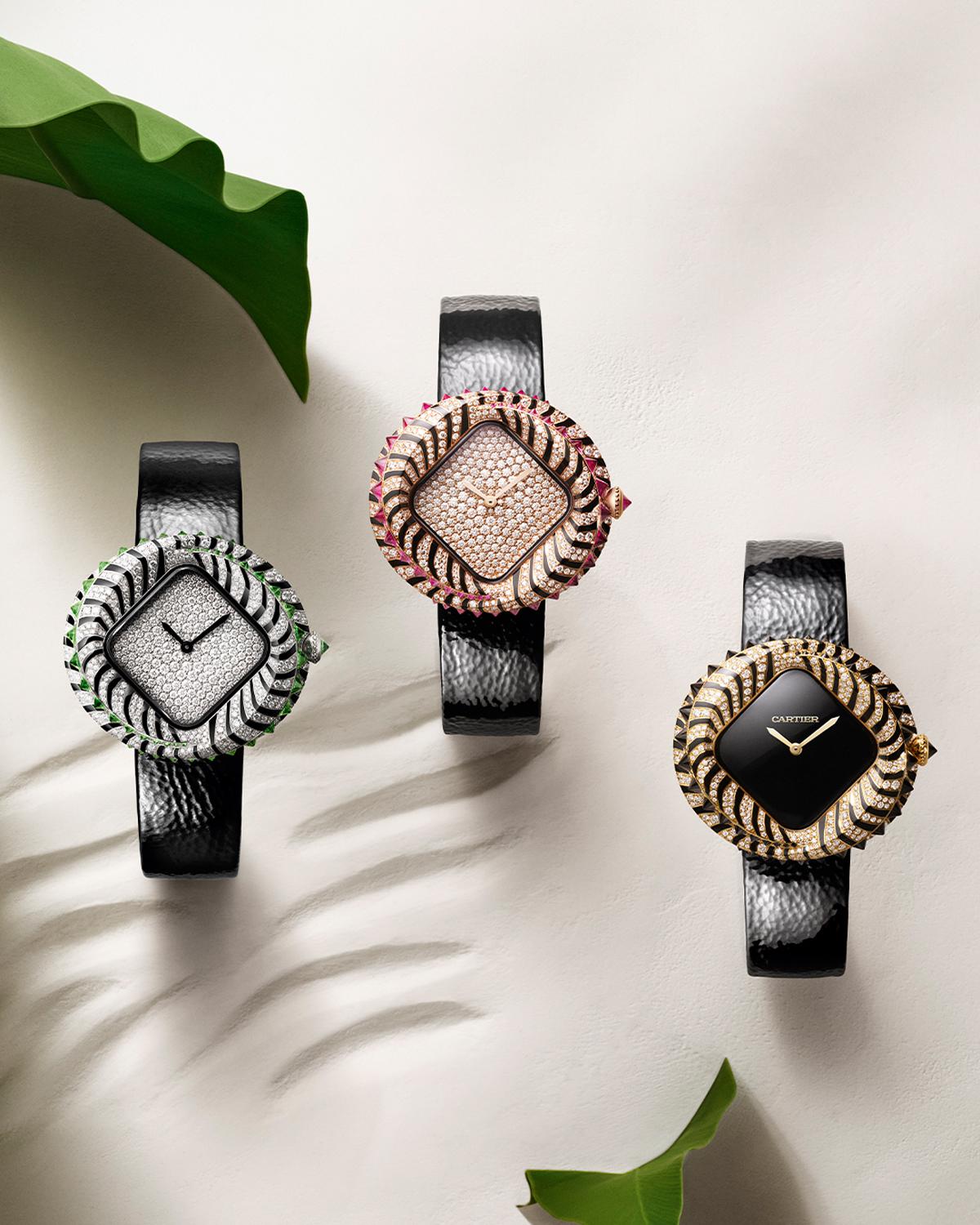 Часы из коллекции Animal Jewellery Watches, Cartier