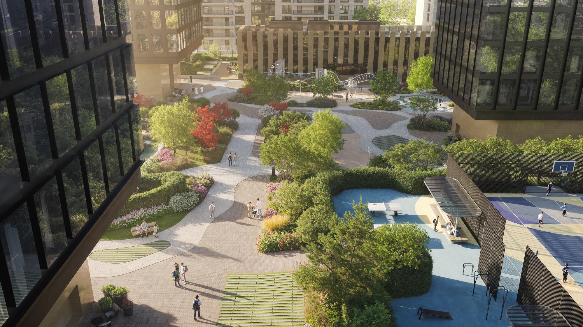 Приватный парк Life Time занимает 1,8 га