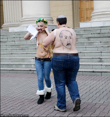 Активистки Femen рассказали об издевательствах белорусского КГБ