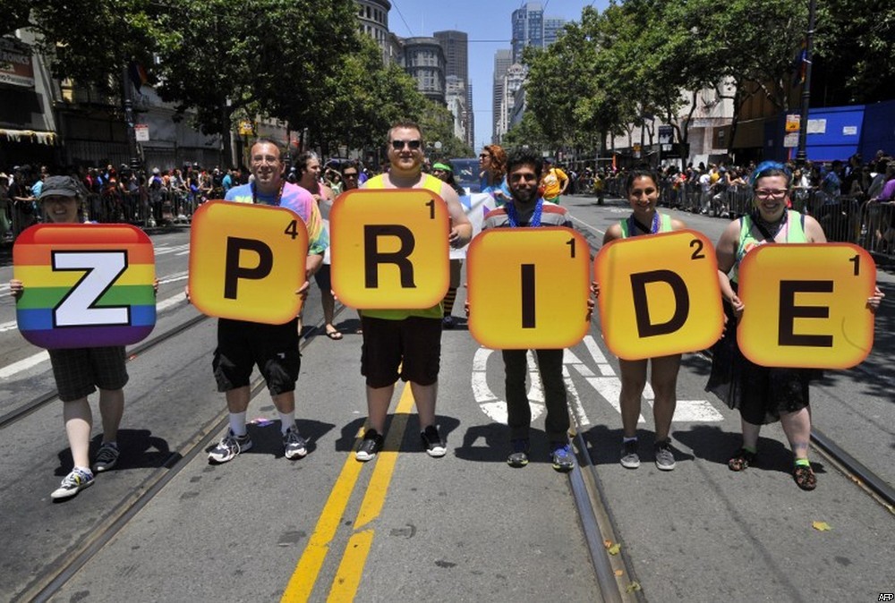 Гей-парад в Сан-Франциско