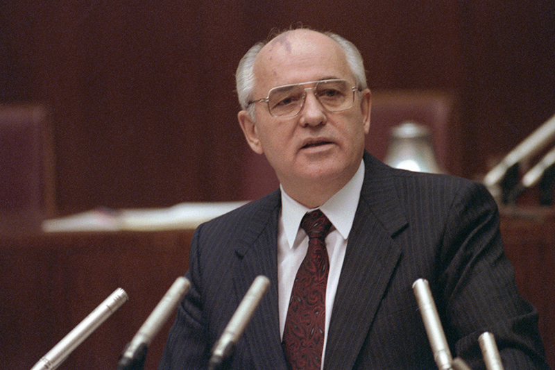 Бывший президент СССР Михаил Сергеевич Горбачев

