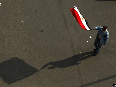 Время Х.Мубарака закончилось - в Египте победила революция