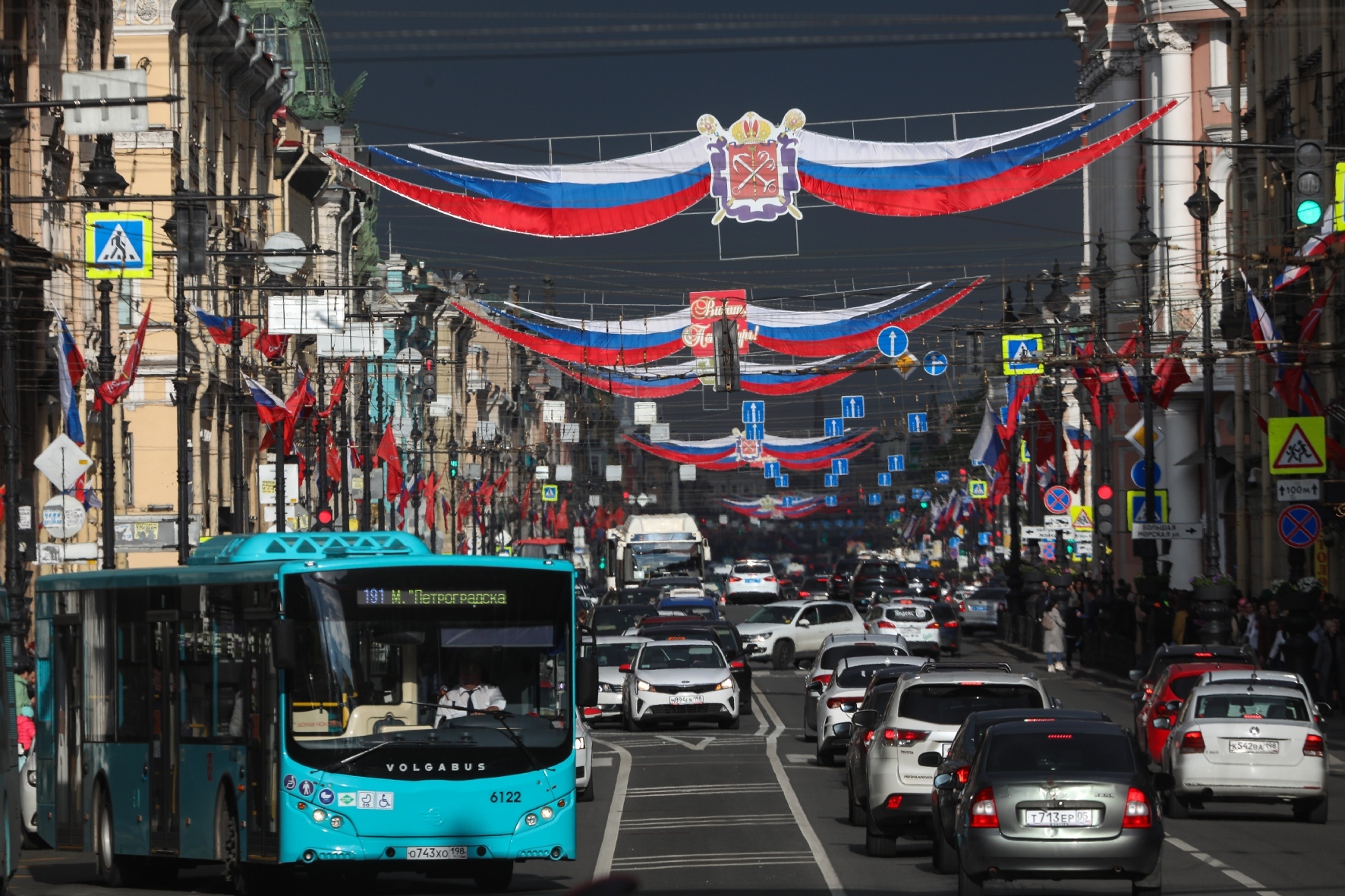 В Петербурге рассказали о работе транспорта на праздновании Дня города — РБК