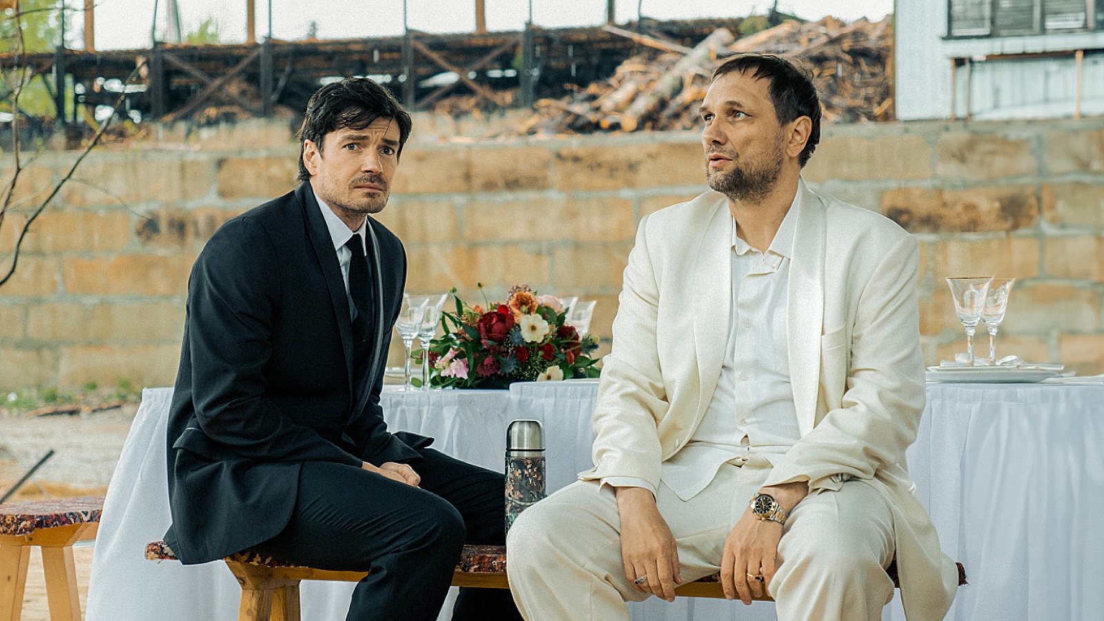 Кадр со съемочной площадки фильма «Шурале»